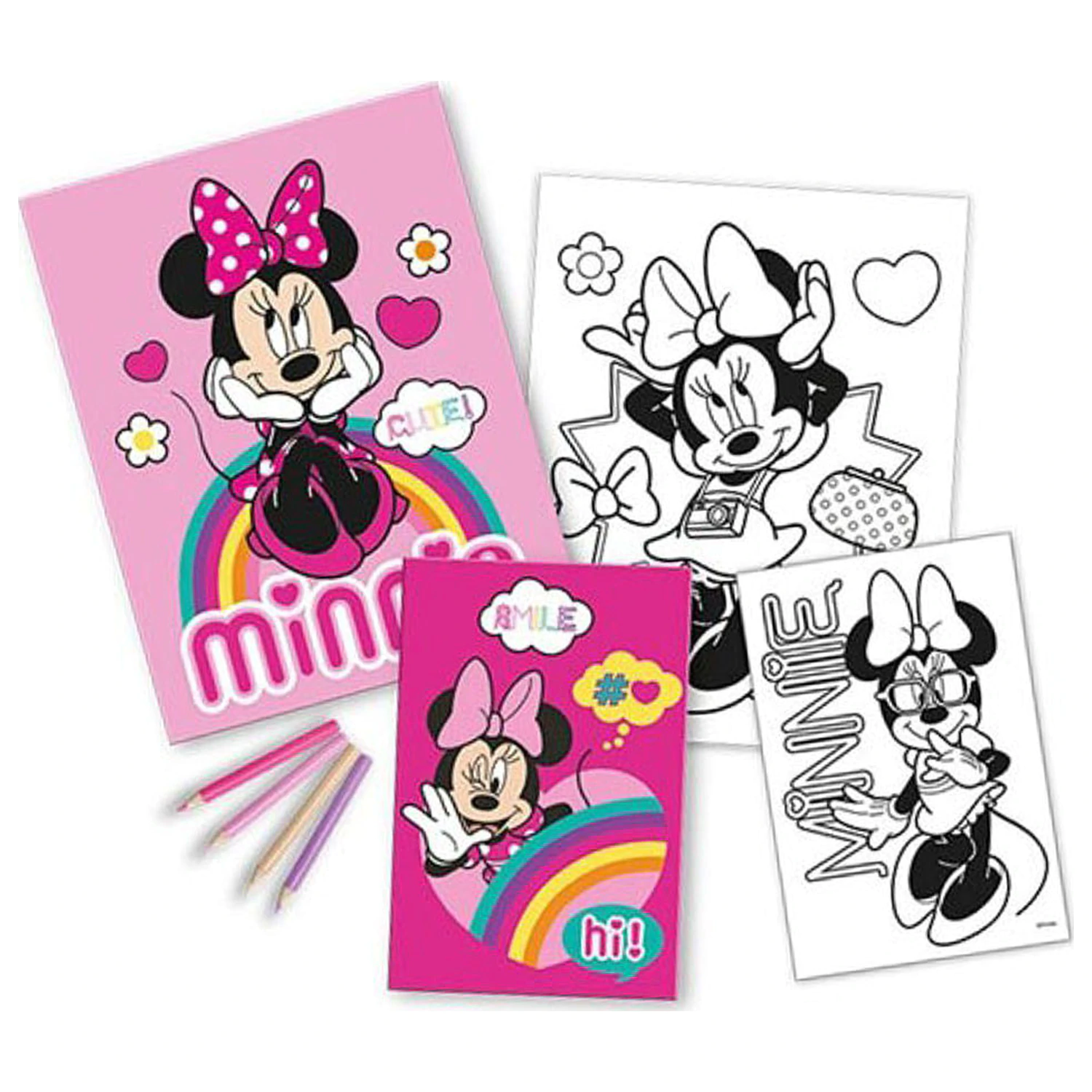 Disney Minnie Roztomilá omalovánková sada fotografii produktu