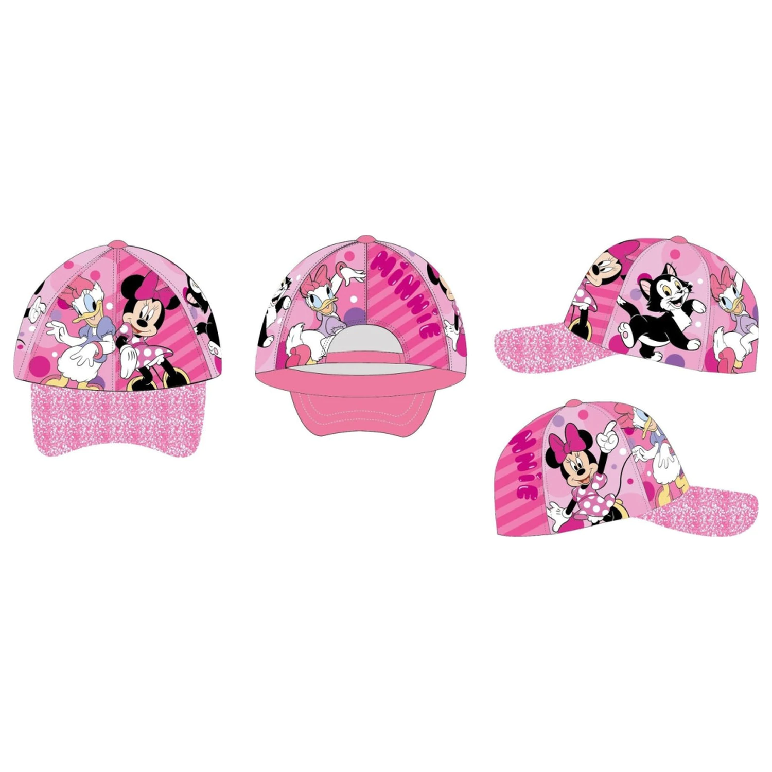 Disney Minnie Daisy Dětská baseballová čepice 53 cm fotografii produktu