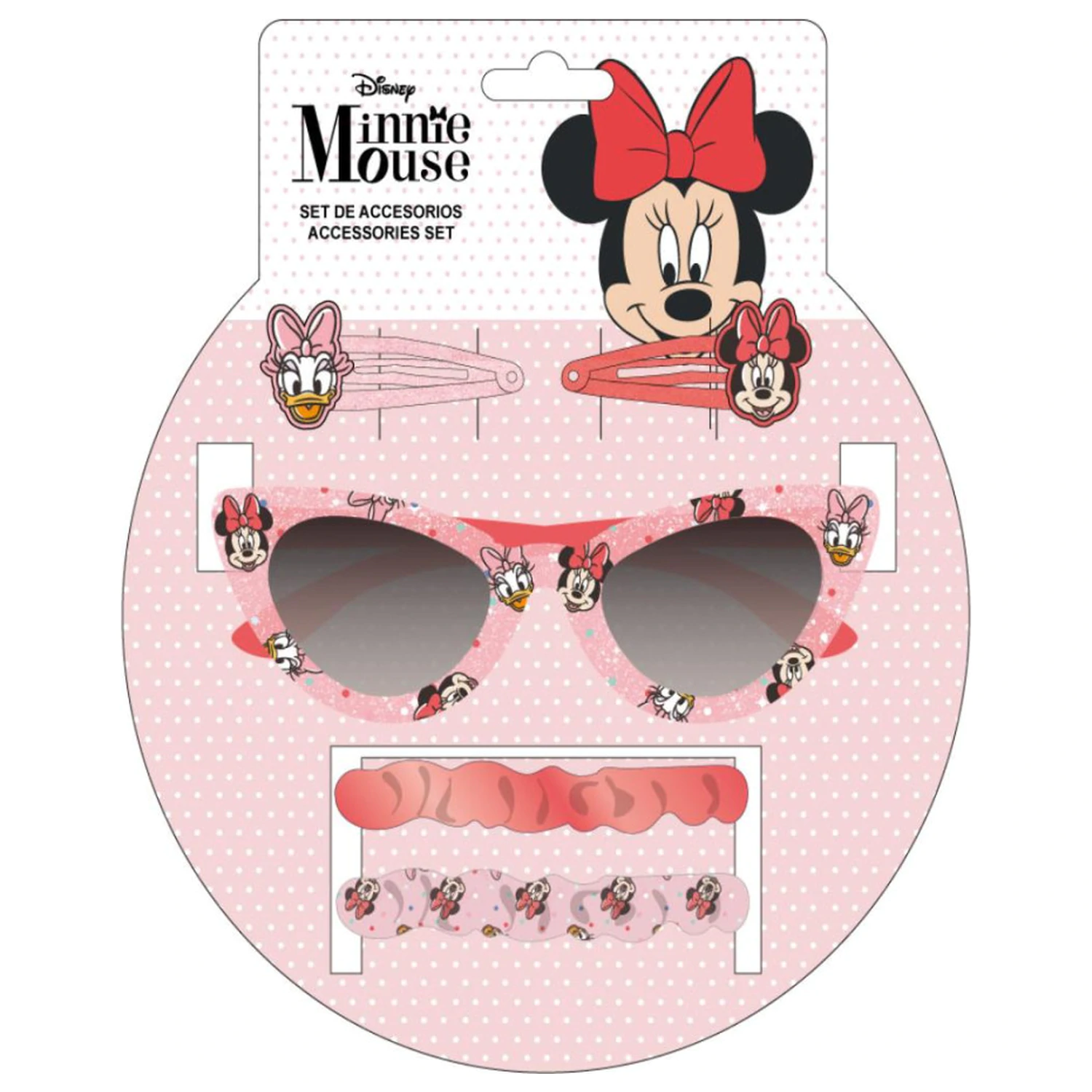 Disney Minnie Daisy Sluneční brýle a sada vlasových doplňků fotografii produktu