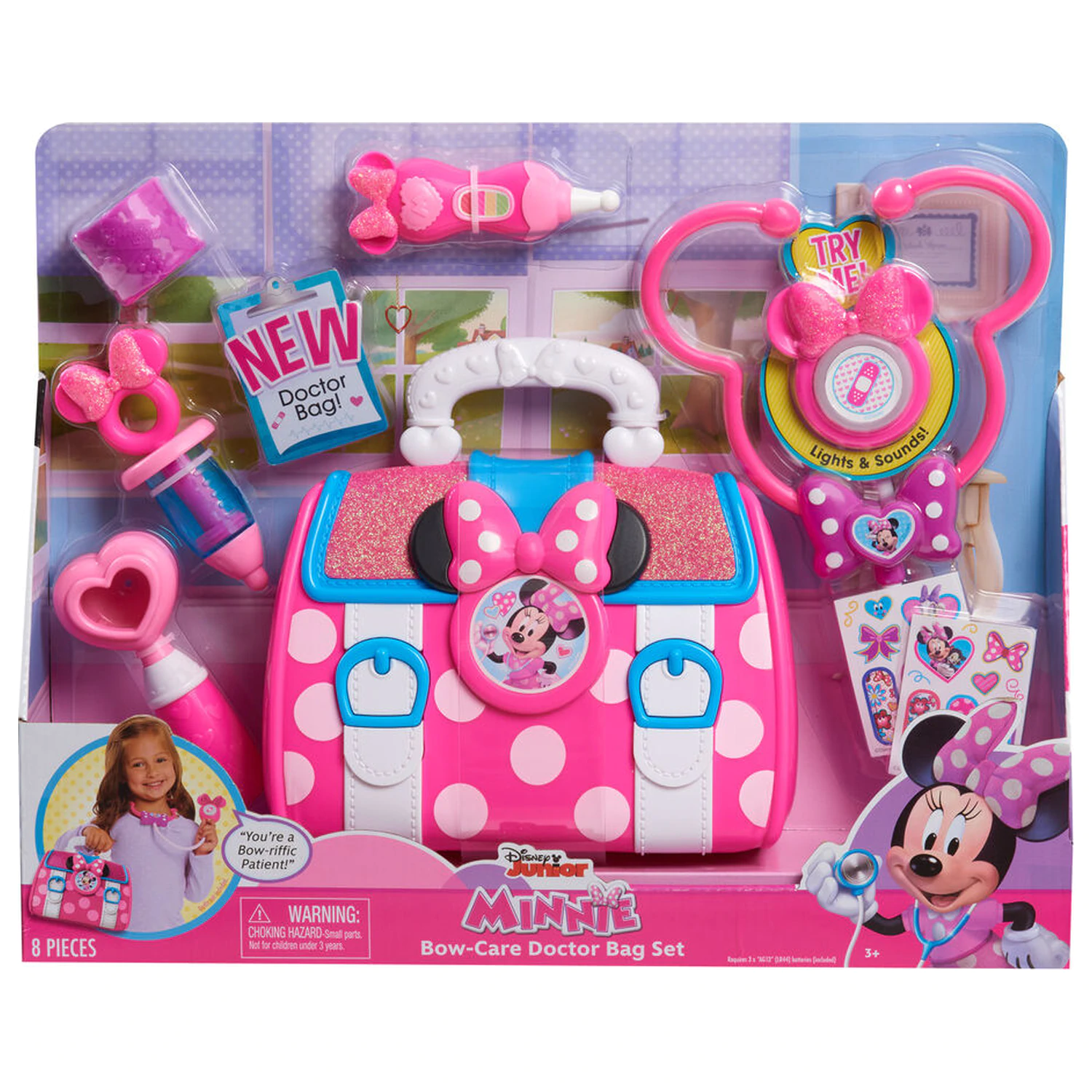 Disney Minnie Doktorská sada se zvukem a světly fotografii produktu