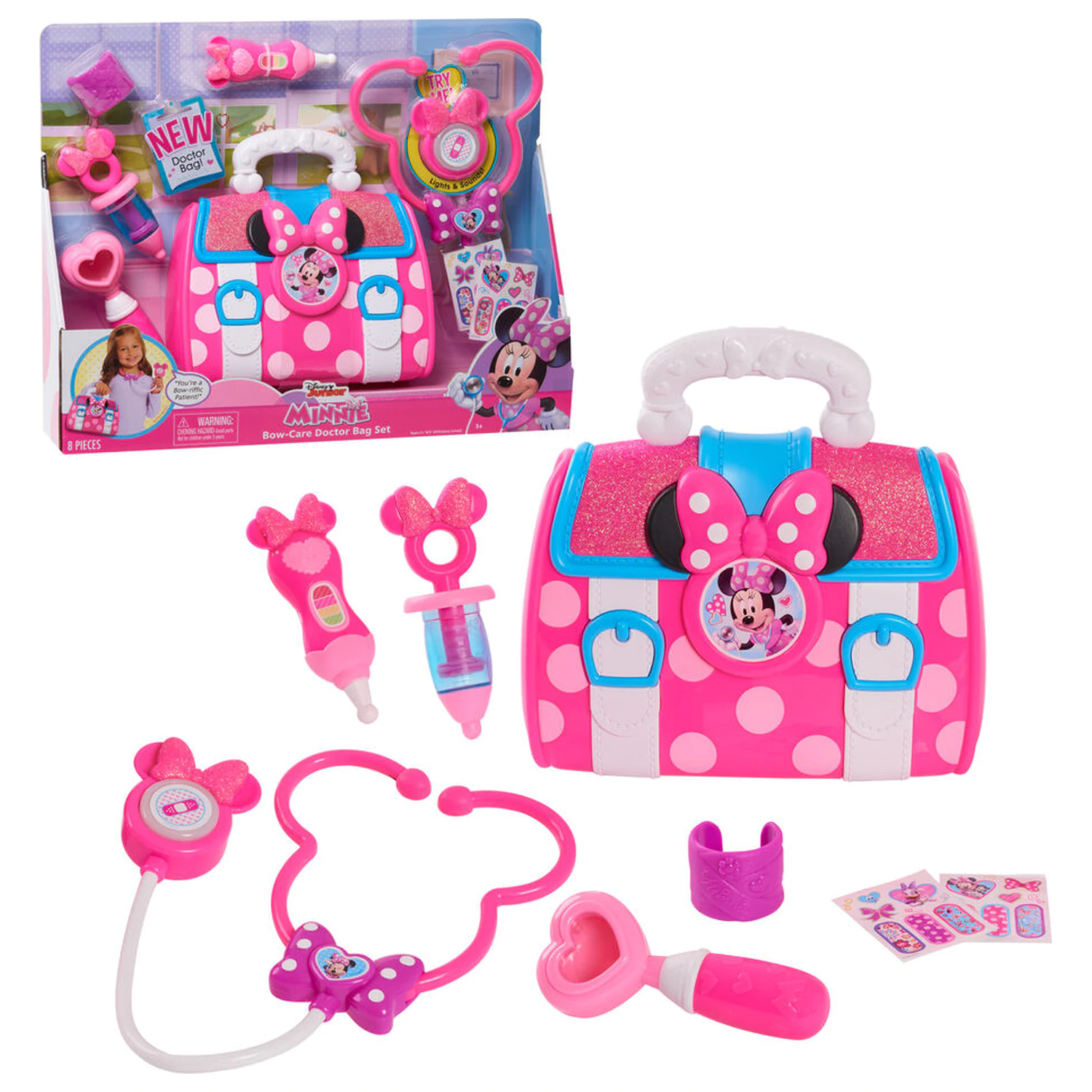Disney Minnie Doktorská sada se zvukem a světly fotografii produktu