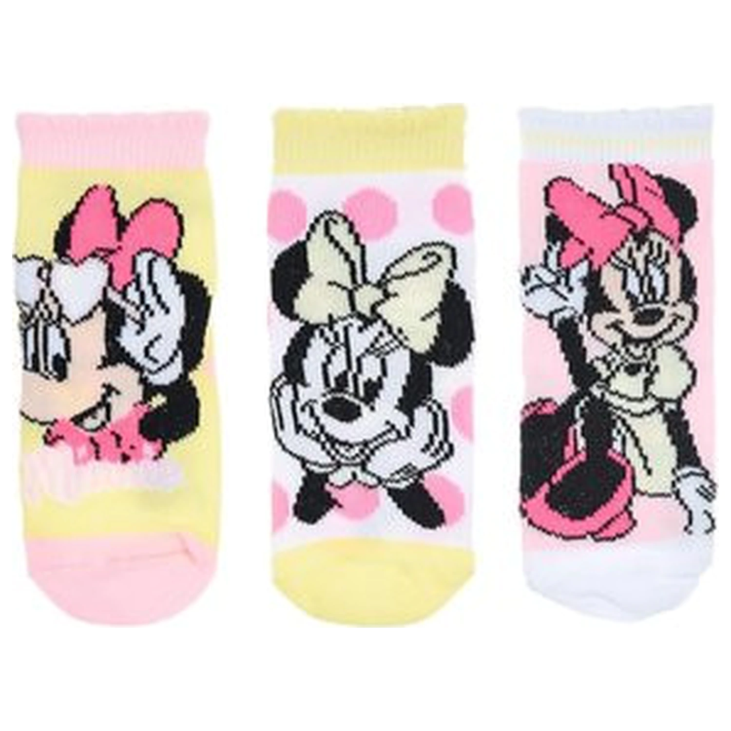 Disney Minnie Mouse Dressy Žluté kojenecké ponožky 6-12 měsíců fotografii produktu