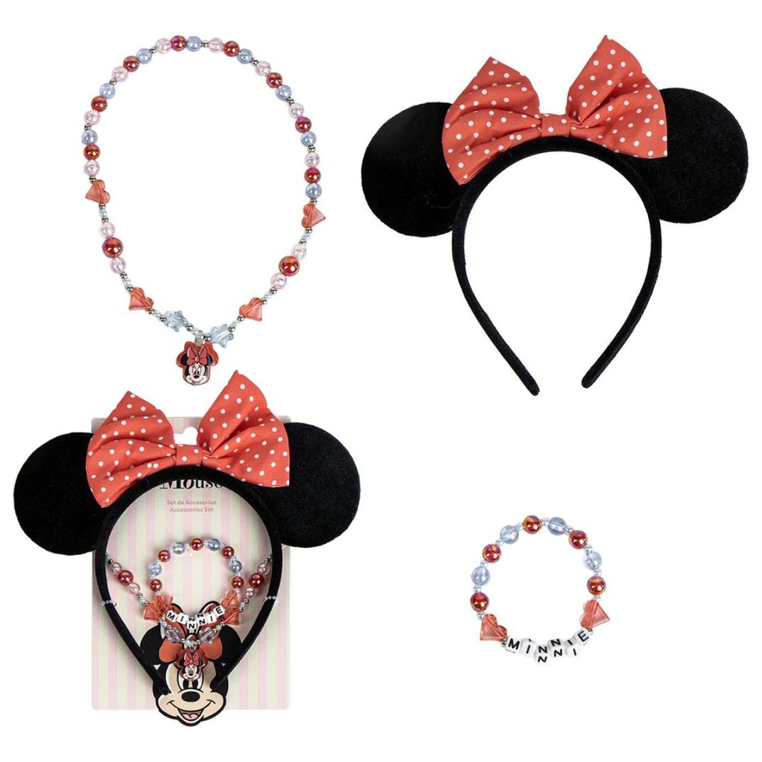 Disney Minnie Ears šperky a sada čelenky fotografii produktu