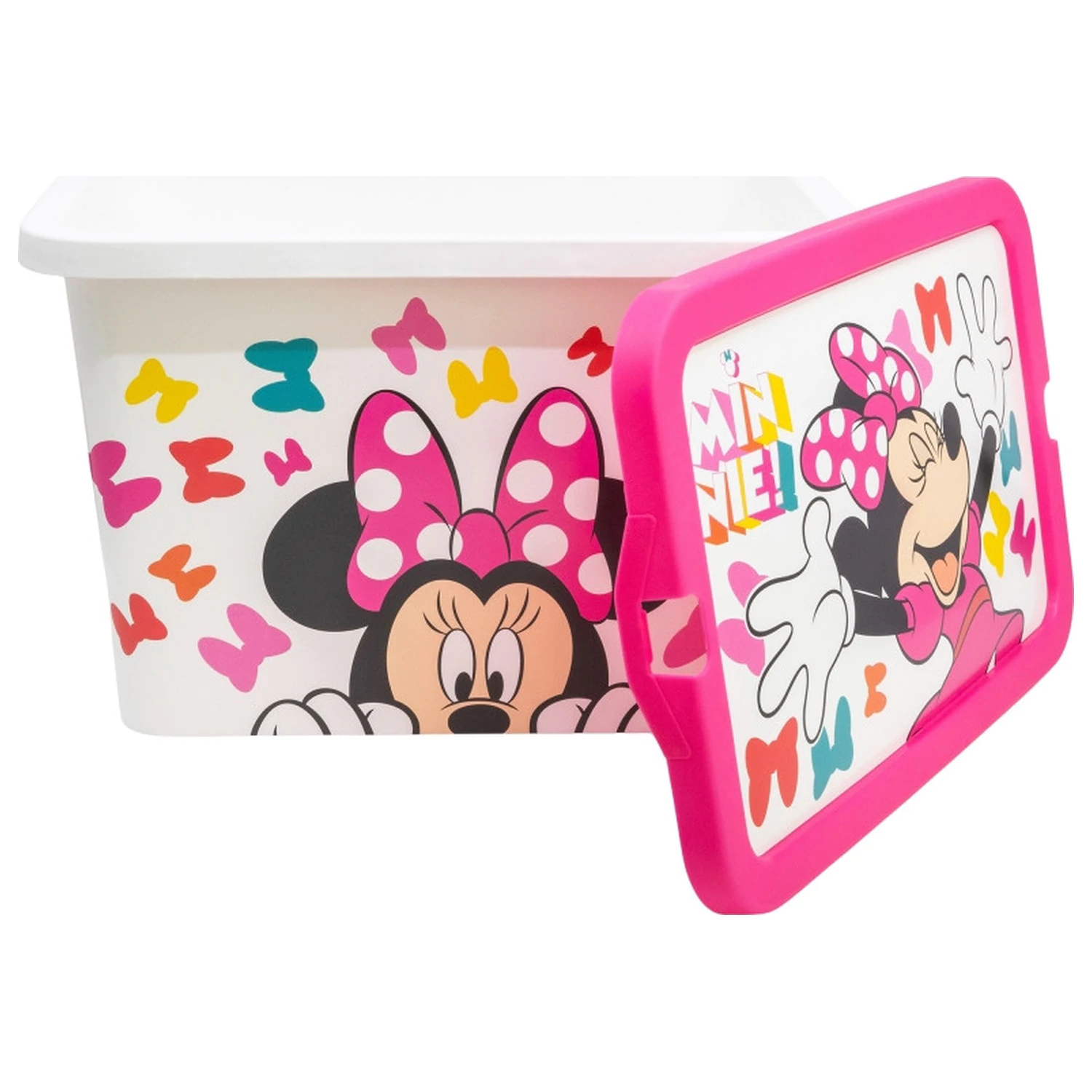 Disney Minnie Edgy Bows plastový úložný box 7 L fotografii produktu