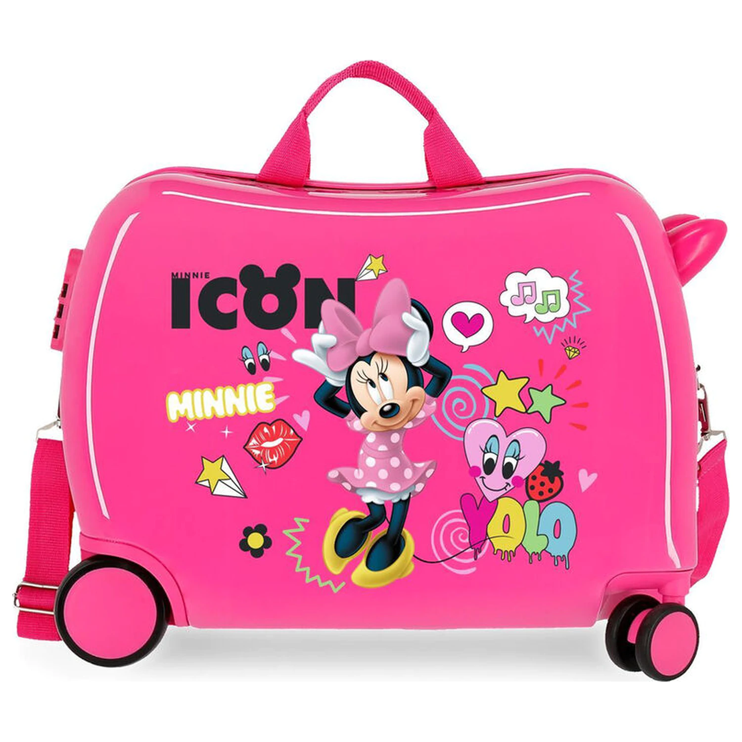 Disney Minnie Enjoy ABS cestovní kufr na kolečkách 50cm fotografii produktu
