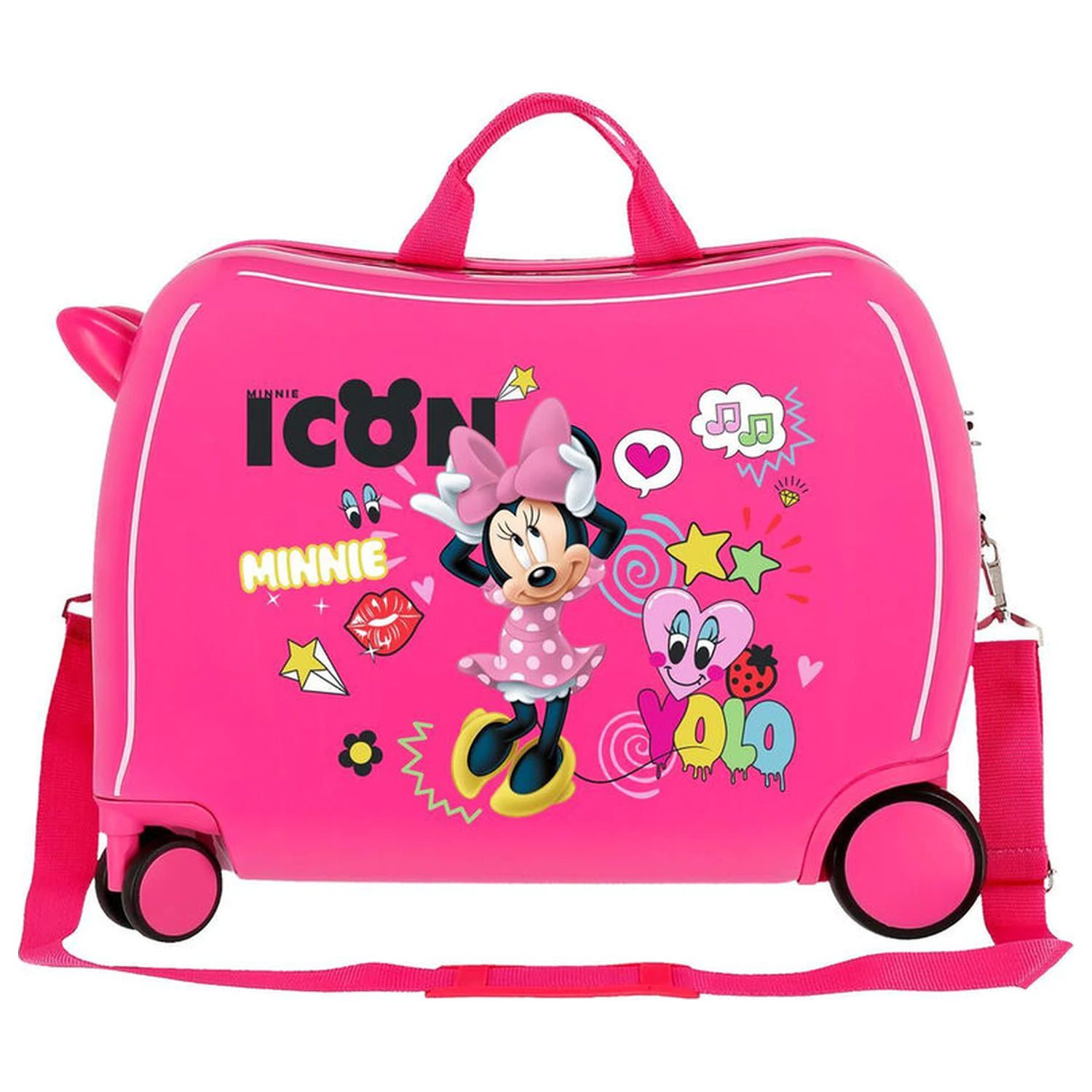 Disney Minnie Enjoy ABS cestovní kufr na kolečkách 50cm fotografii produktu