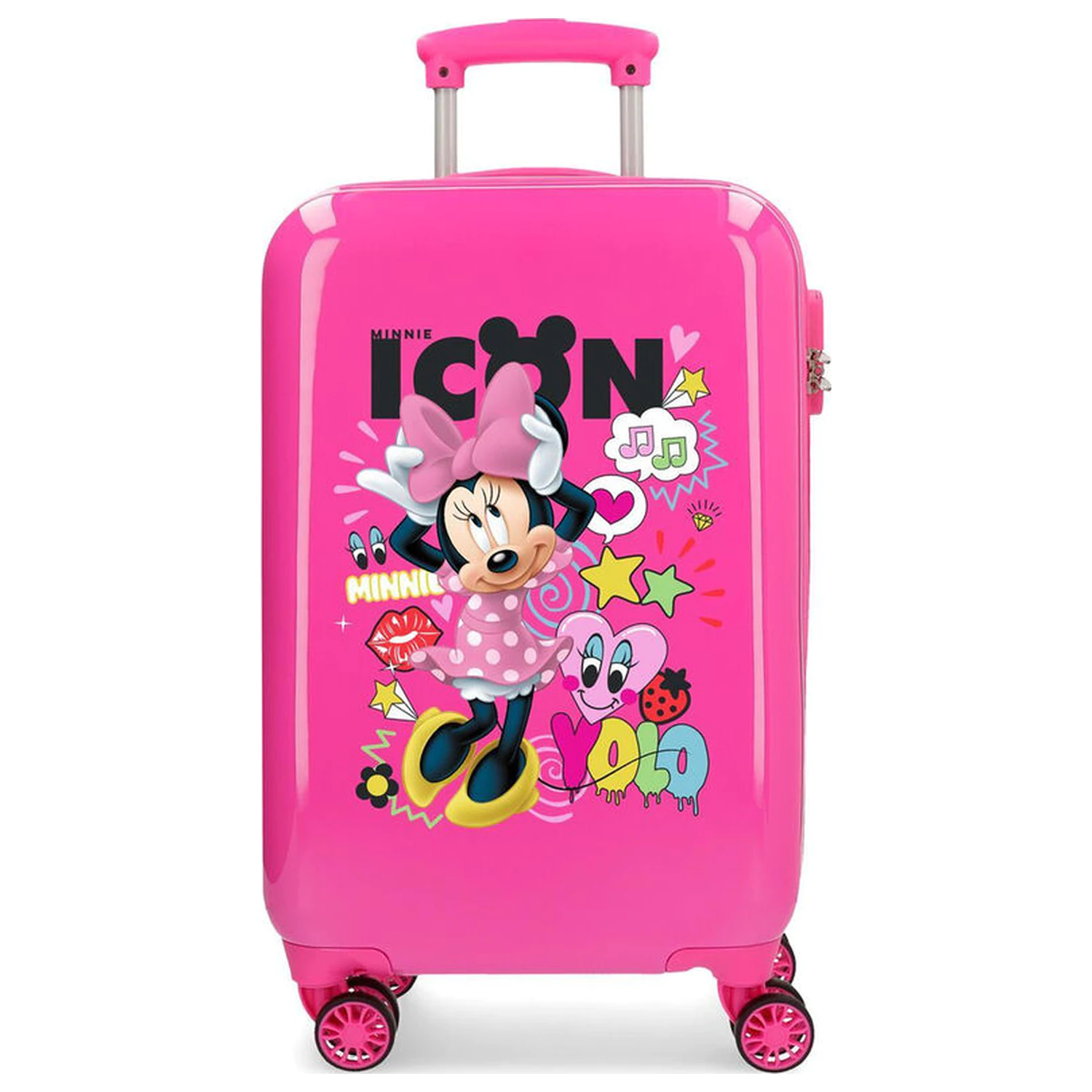 Disney Minnie Enjoy ABS cestovní kufr na kolečkách 55cm fotografii produktu