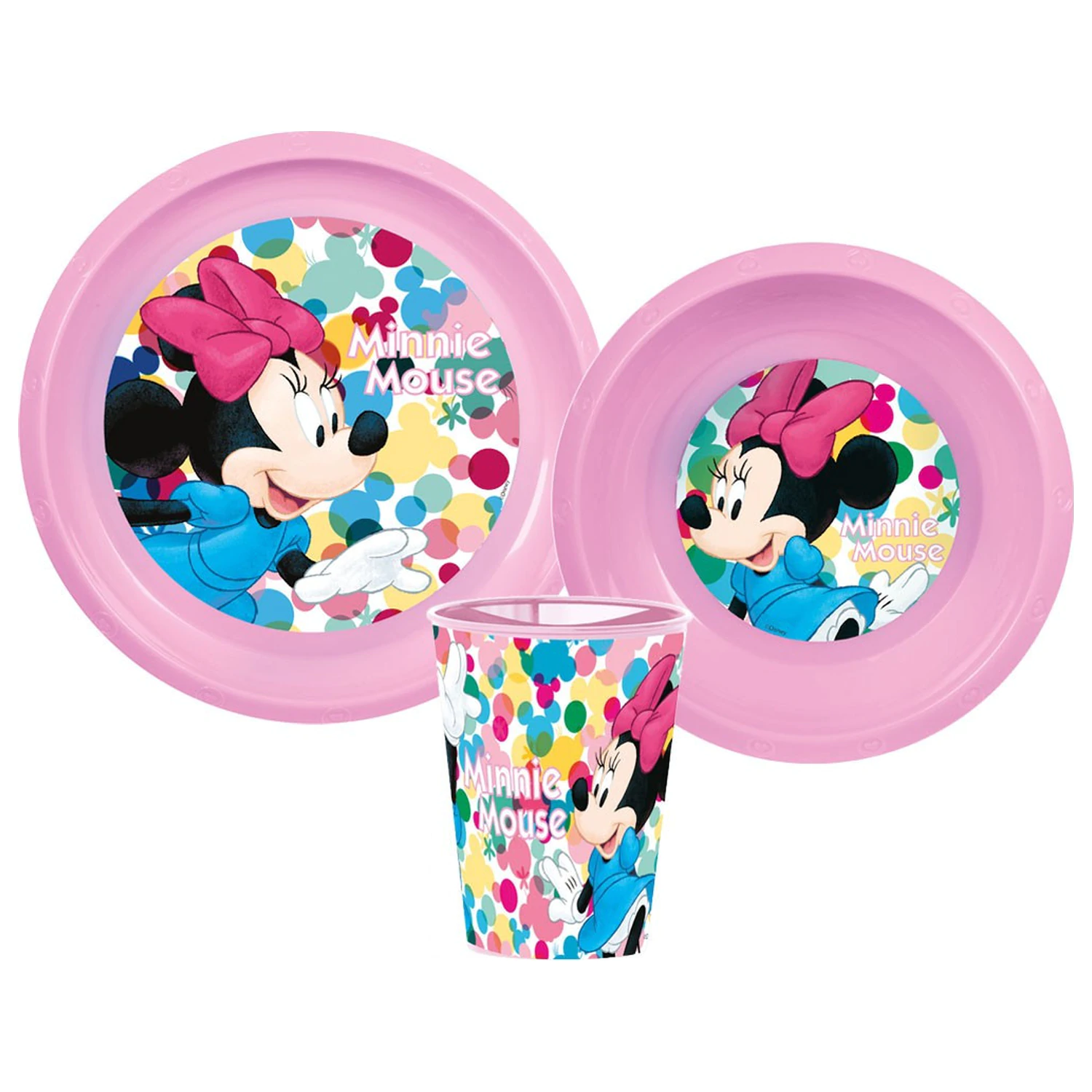Disney Minnie Feel Good jídelní souprava, plastová sada fotografii produktu