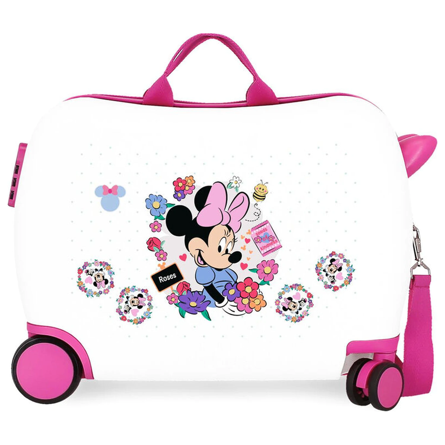Disney Minnie Flowers ABS cestovní kufr na kolečkách 50cm fotografii produktu