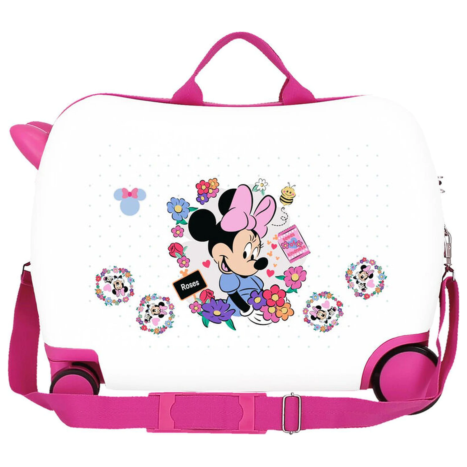 Disney Minnie Flowers ABS cestovní kufr na kolečkách 50cm fotografii produktu
