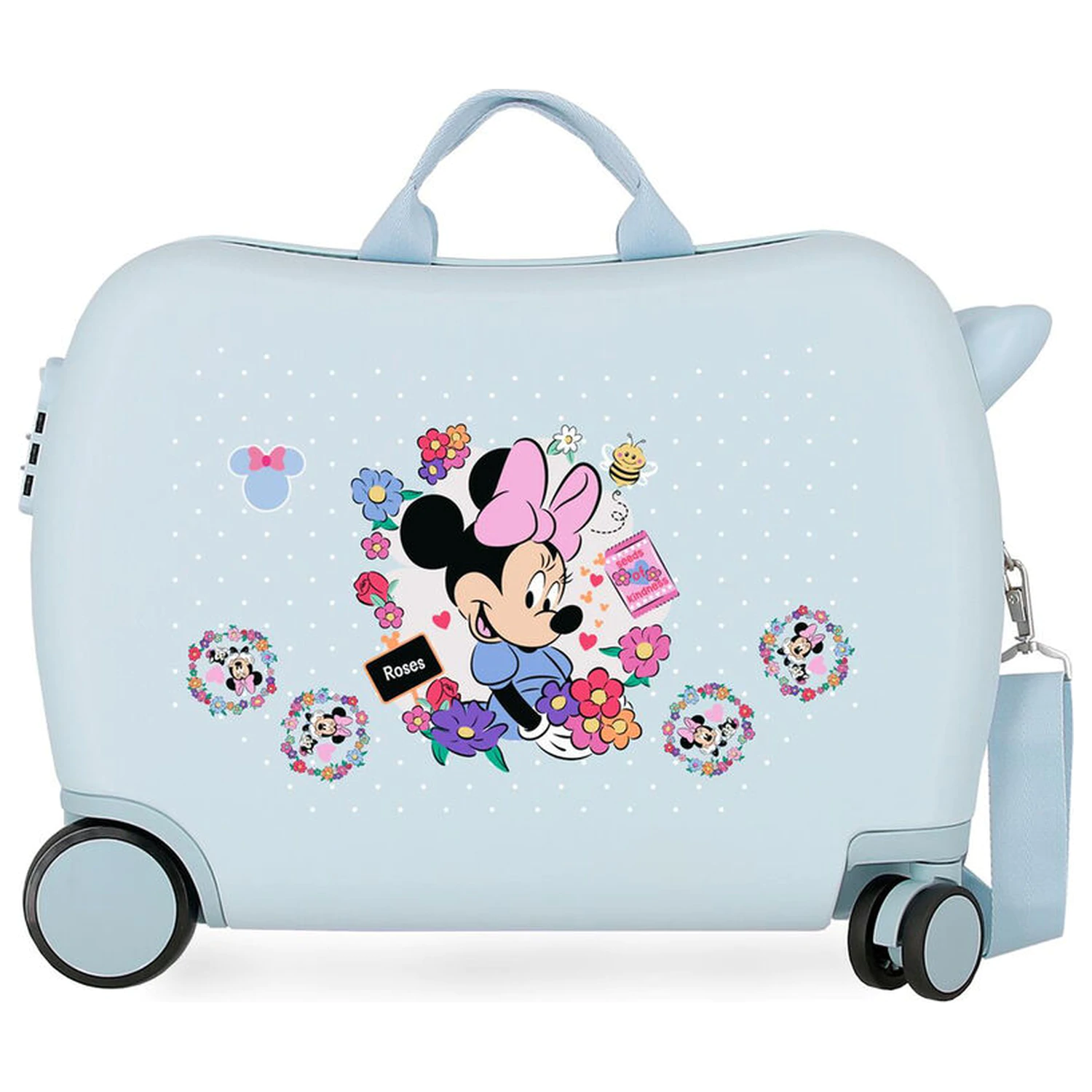 Disney Minnie Flowers ABS cestovní kufr na kolečkách 50cm fotografii produktu