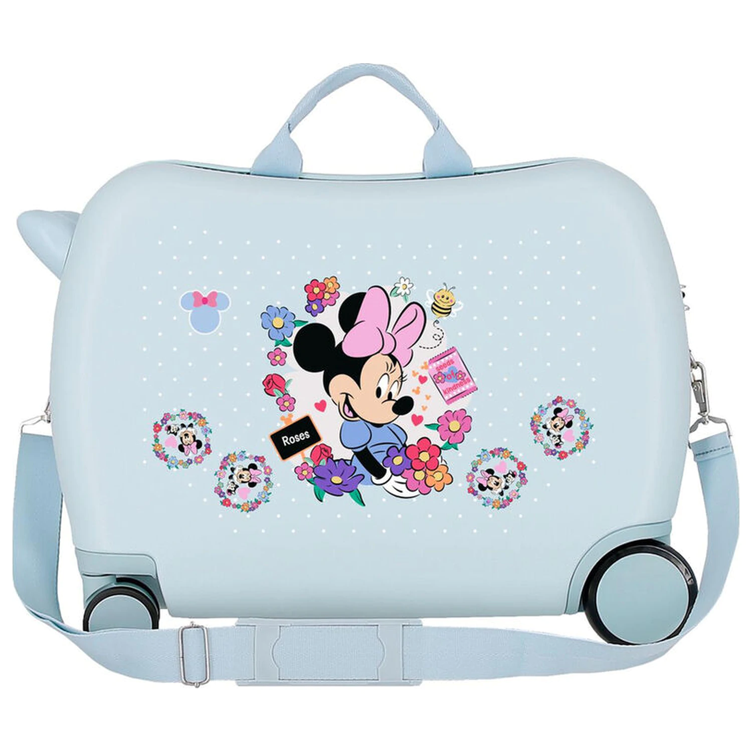Disney Minnie Flowers ABS cestovní kufr na kolečkách 50cm fotografii produktu