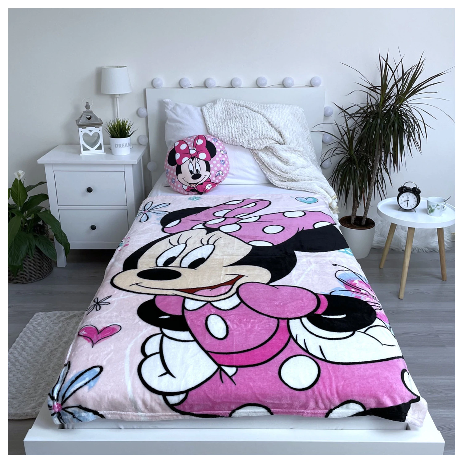 Disney Minnie Květiny deka fotografii produktu