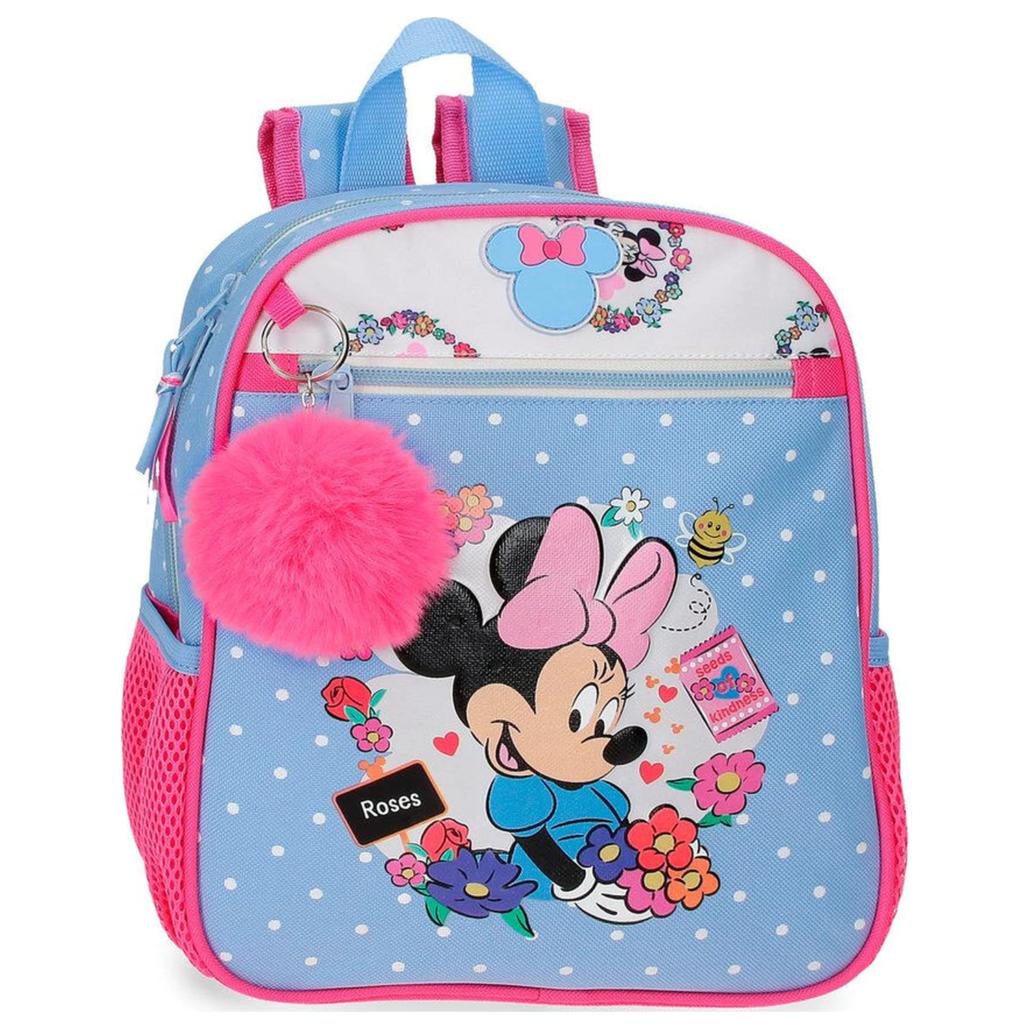 Disney Minnie Flowers přizpůsobitelný batoh 28cm fotografii produktu