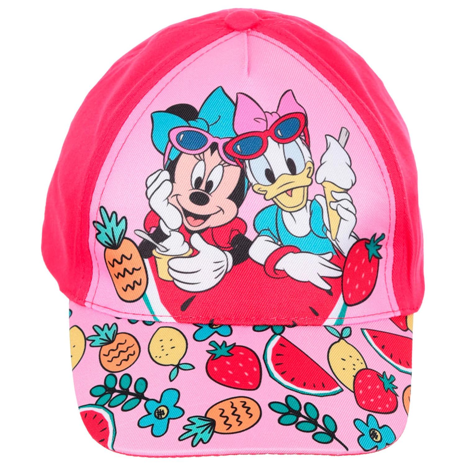 Disney Minnie Fruits Pink dětská baseballová čepice 52 cm fotografii produktu