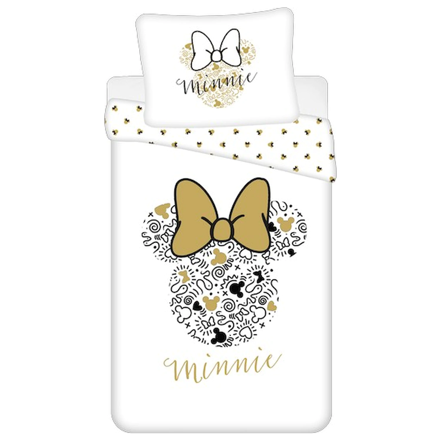 Disney Minnie Gold povlak na peřinu fotografii produktu