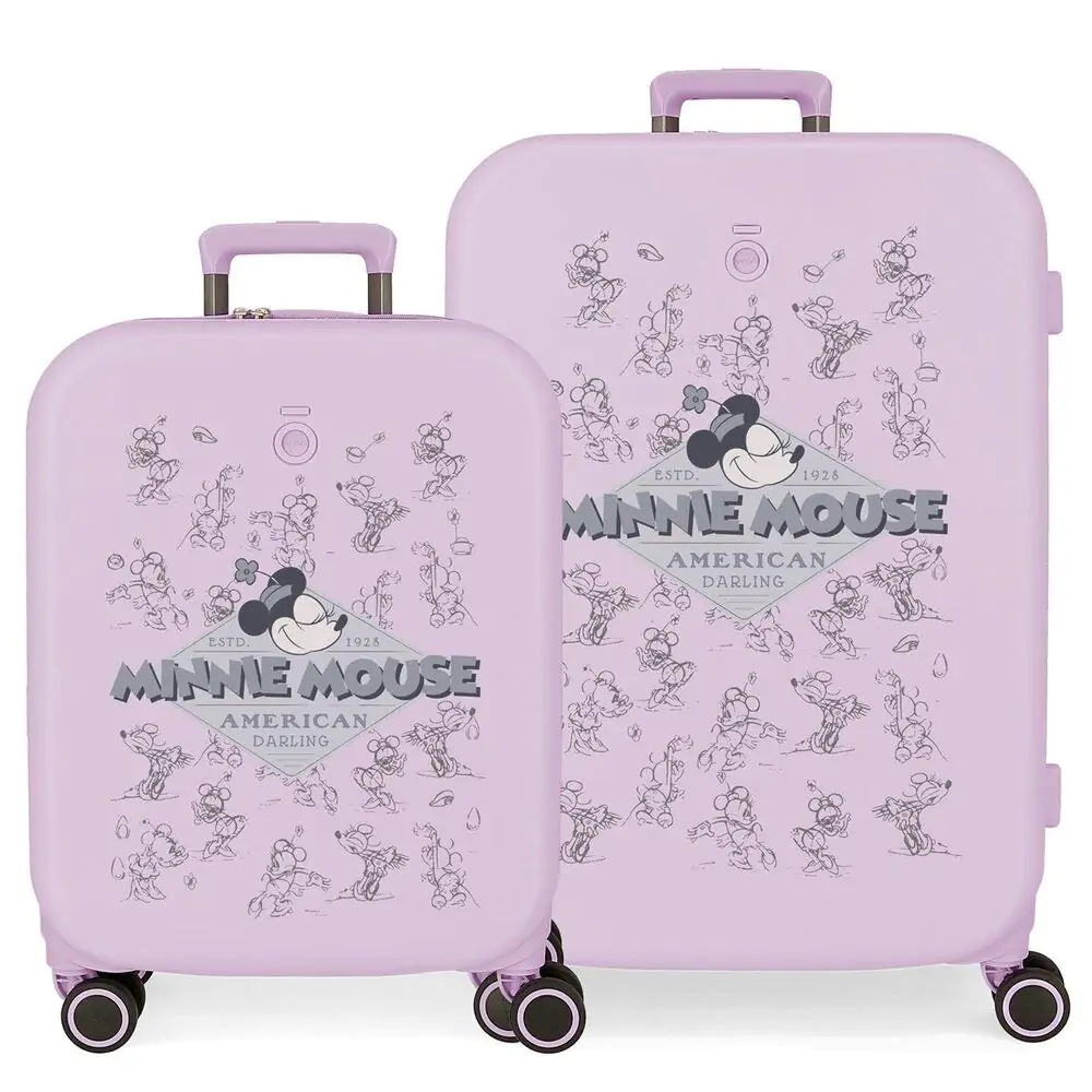 Disney Minnie Happiness ABS sada 2 trolley kufry fotografii produktu