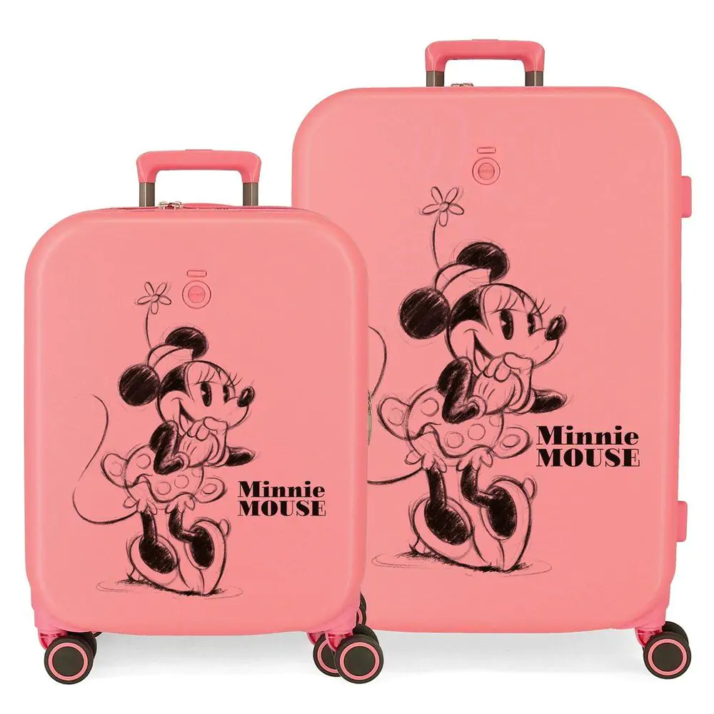 Disney Minnie Happiness ABS sada 2 trolley cestovních kufrů fotografii produktu