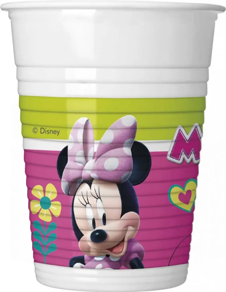 Disney Minnie Happy Helpers plastový pohár 8dílný 200 ml fotografii produktu