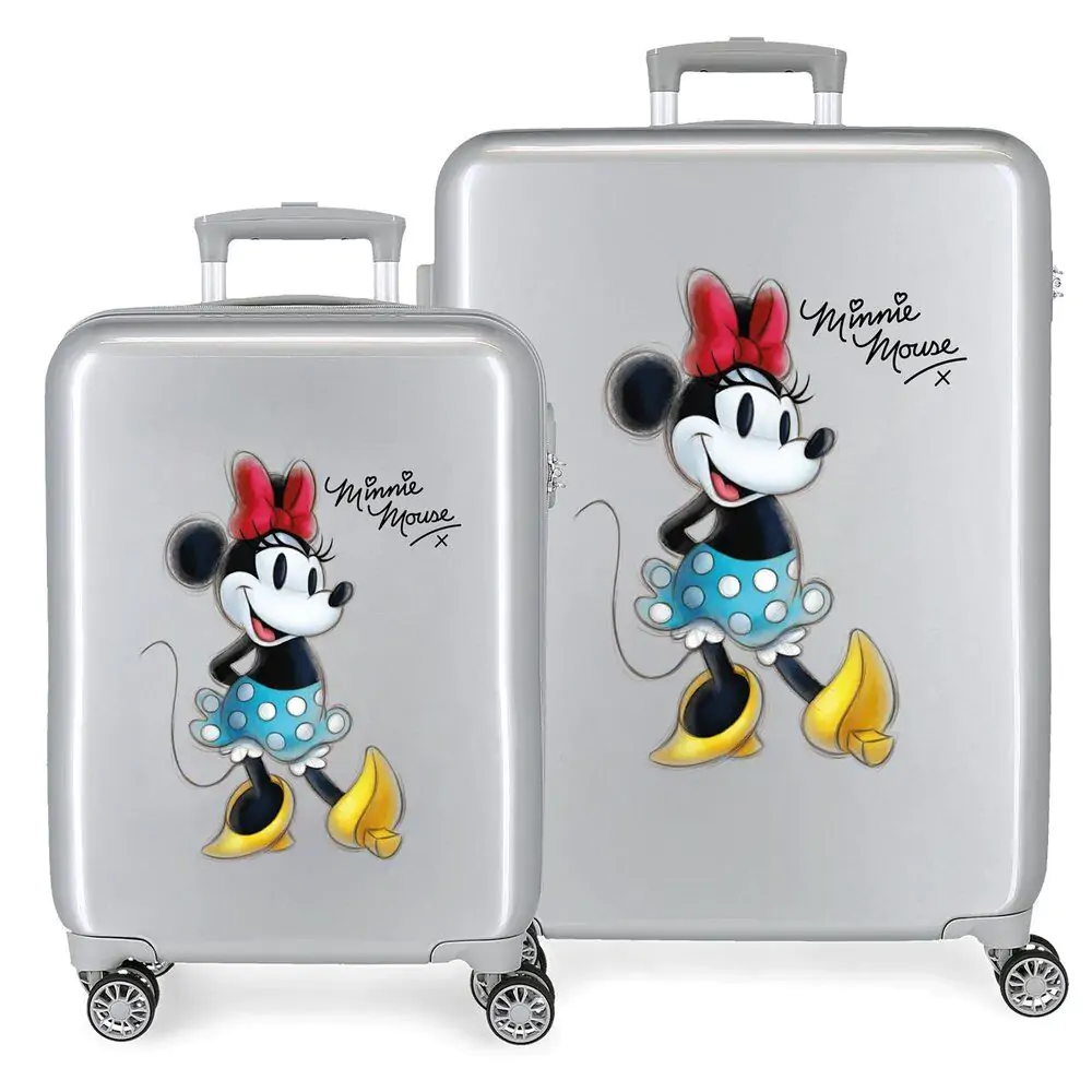 Disney Minnie Joyful ABS sada 2 trolley kufry fotografii produktu