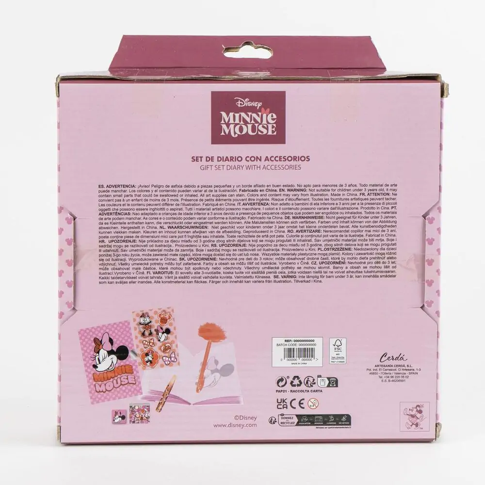Disney Minnie sada deníku fotografii produktu