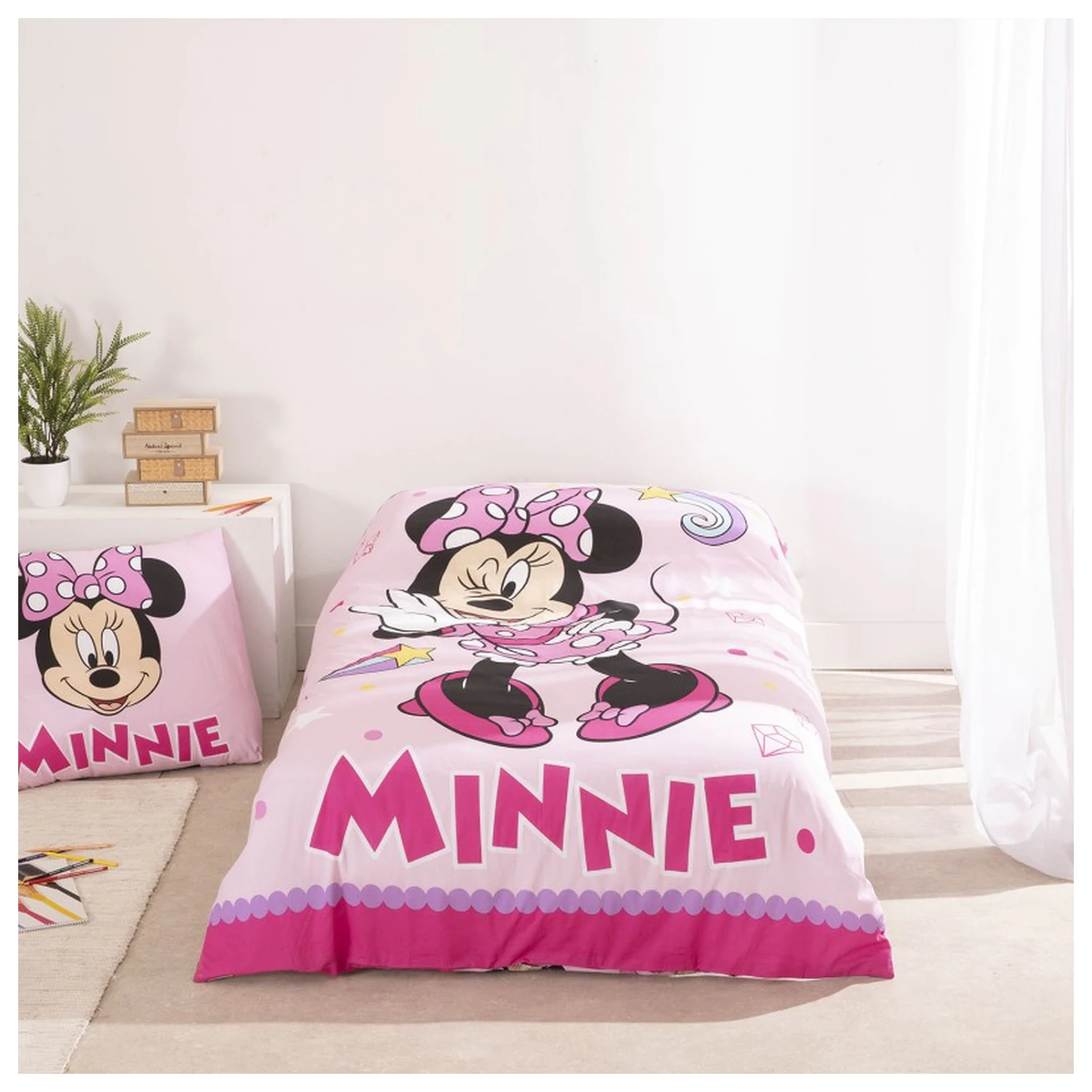 Disney Minnie Krásné povlečení na přikrývku set fotografii produktu