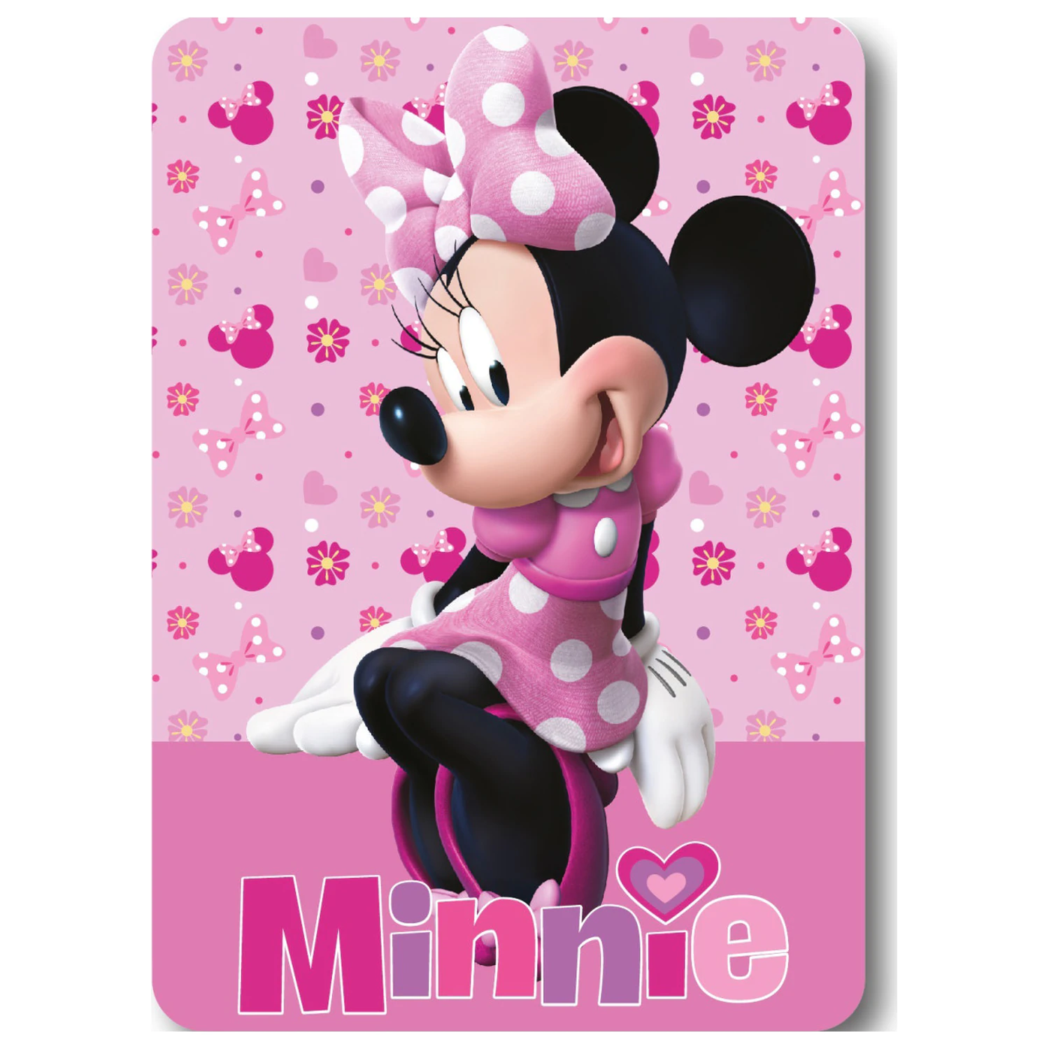Disney Minnie Lovely Charm fleecová deka fotografii produktu