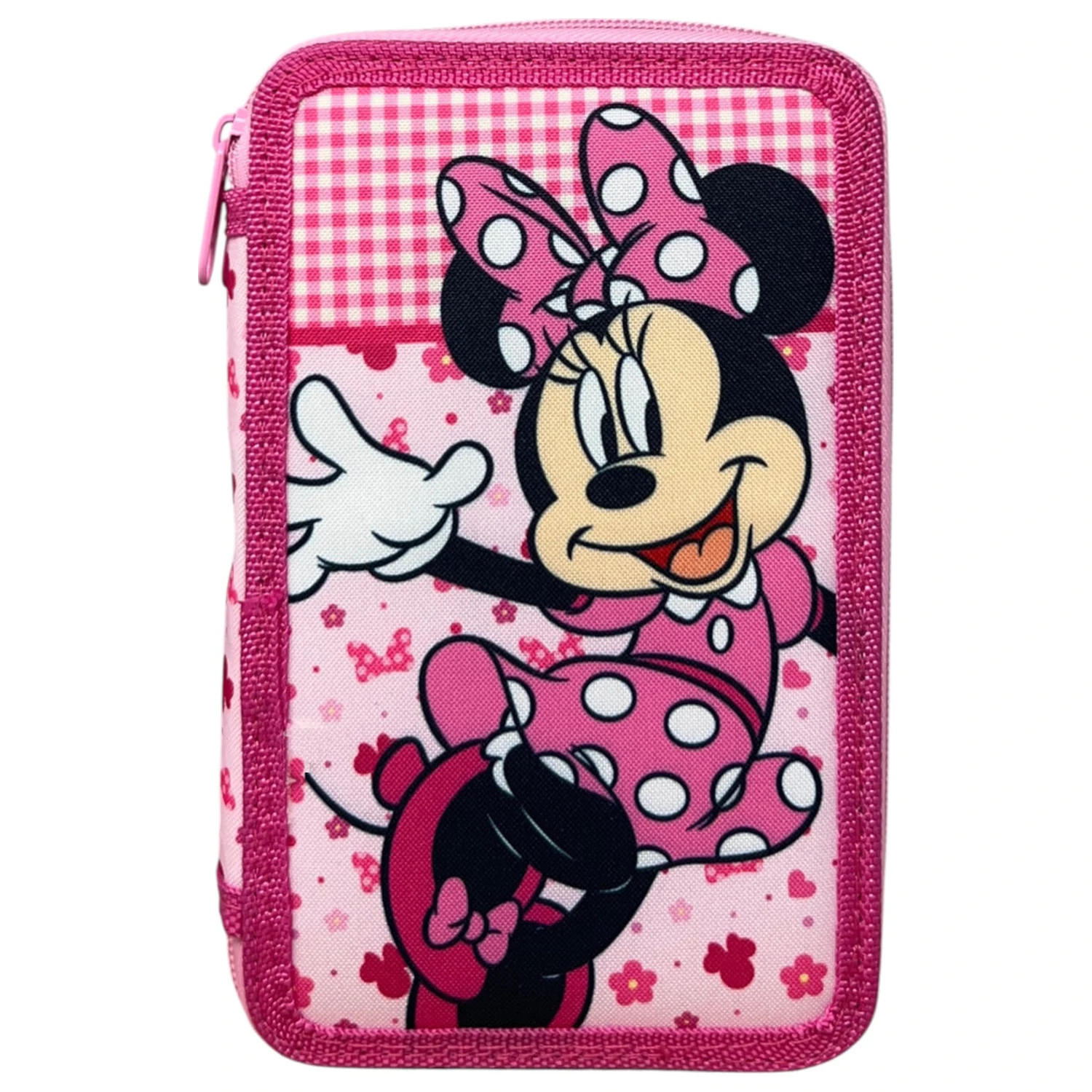 Disney Minnie Lovely Charm penál se 3 patry, plný fotografii produktu