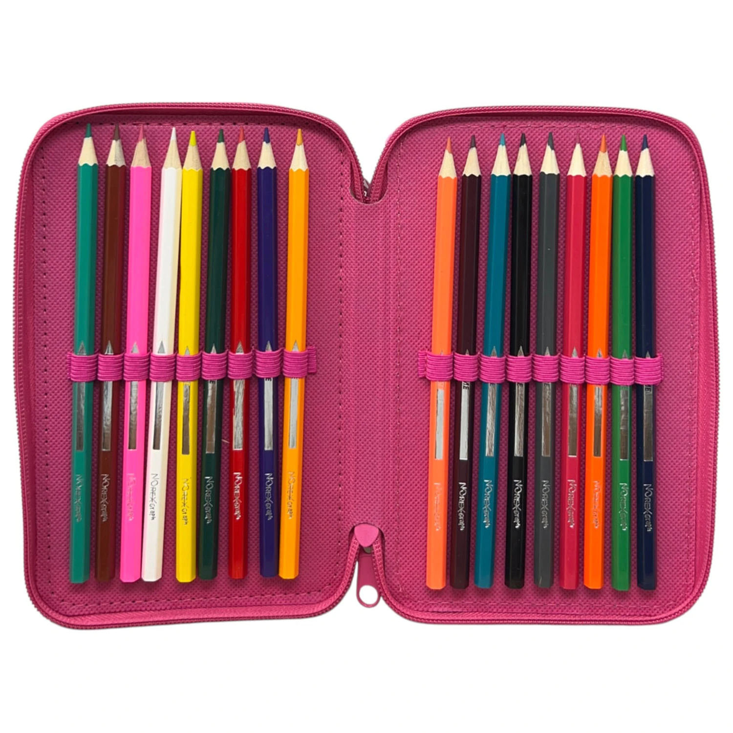 Disney Minnie Lovely Charm penál se 3 patry, plný fotografii produktu