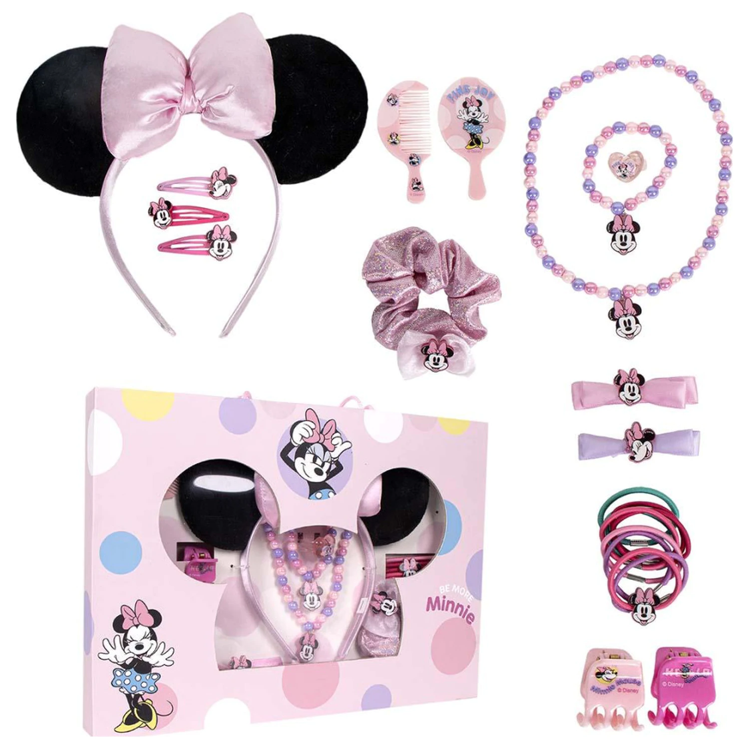 Disney Minnie Makeover Sada šperků a vlasových doplňků fotografii produktu