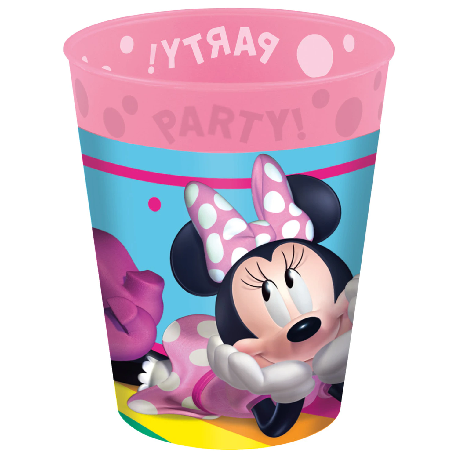 Disney Minnie Makes Me Smile micro prémiová sada 4 plastových kelímků, 250 ml fotografii produktu