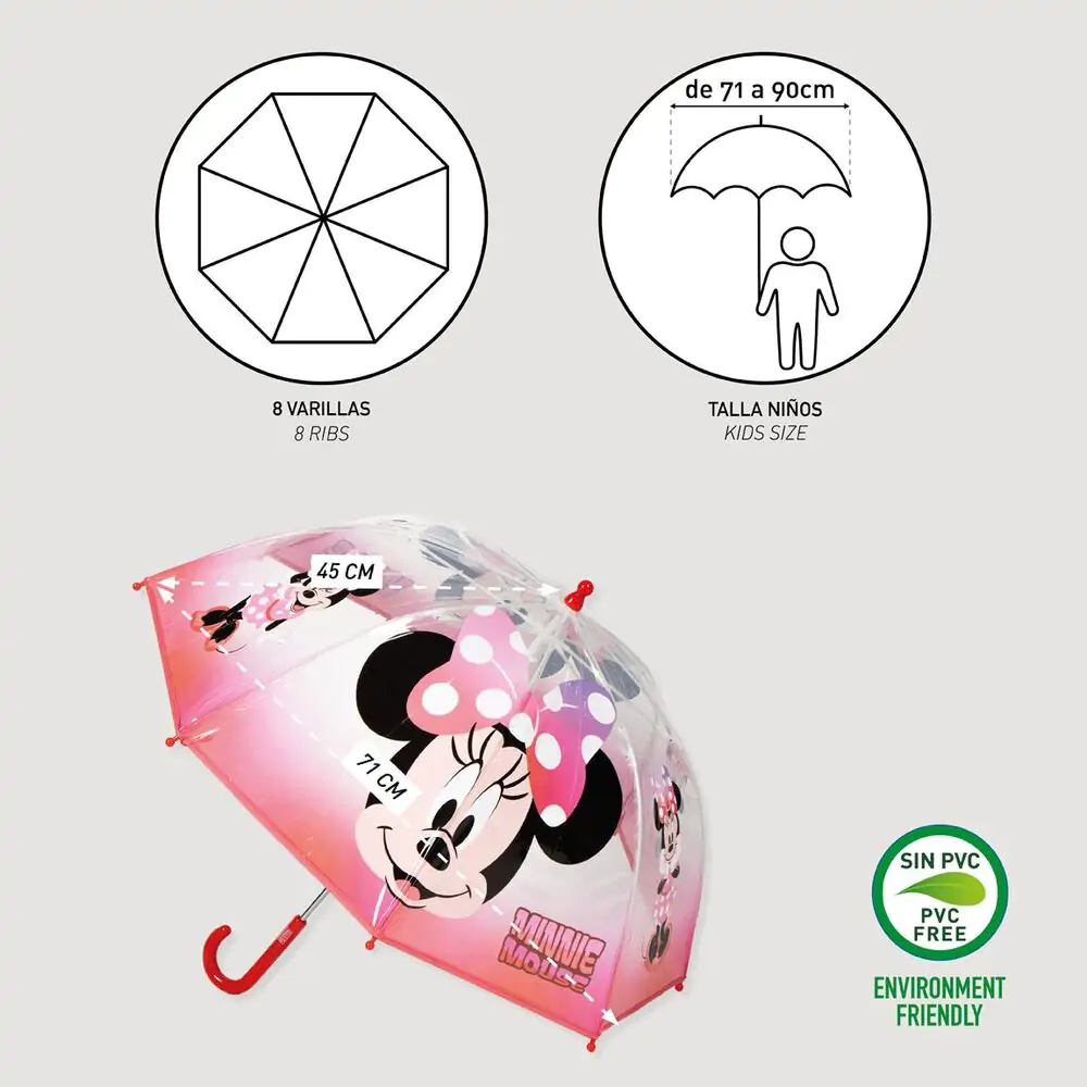 Disney Minnie manual bubble deštník fotografii produktu