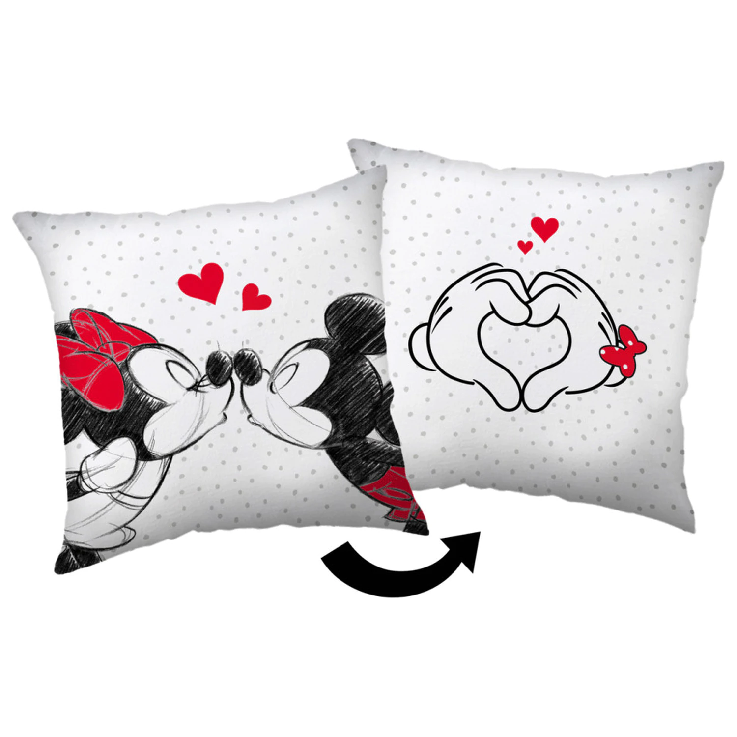 Disney Minnie, Mickey Love Polštář, Dekorační polštář fotografii produktu
