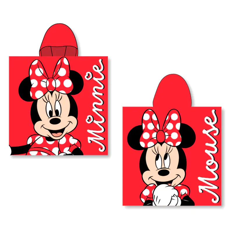 Disney Minnie mikrovláknové pončo ručník fotografii produktu