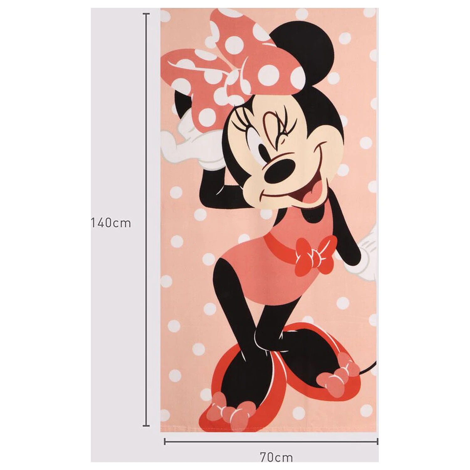 Disney Minnie plážová osuška z mikrovlákna fotografii produktu