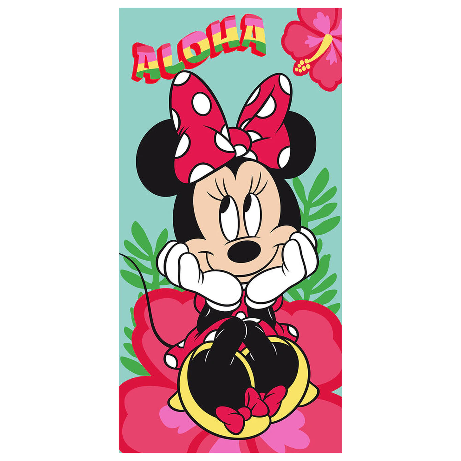 Disney Minnie plážová osuška z mikrovlákna fotografii produktu