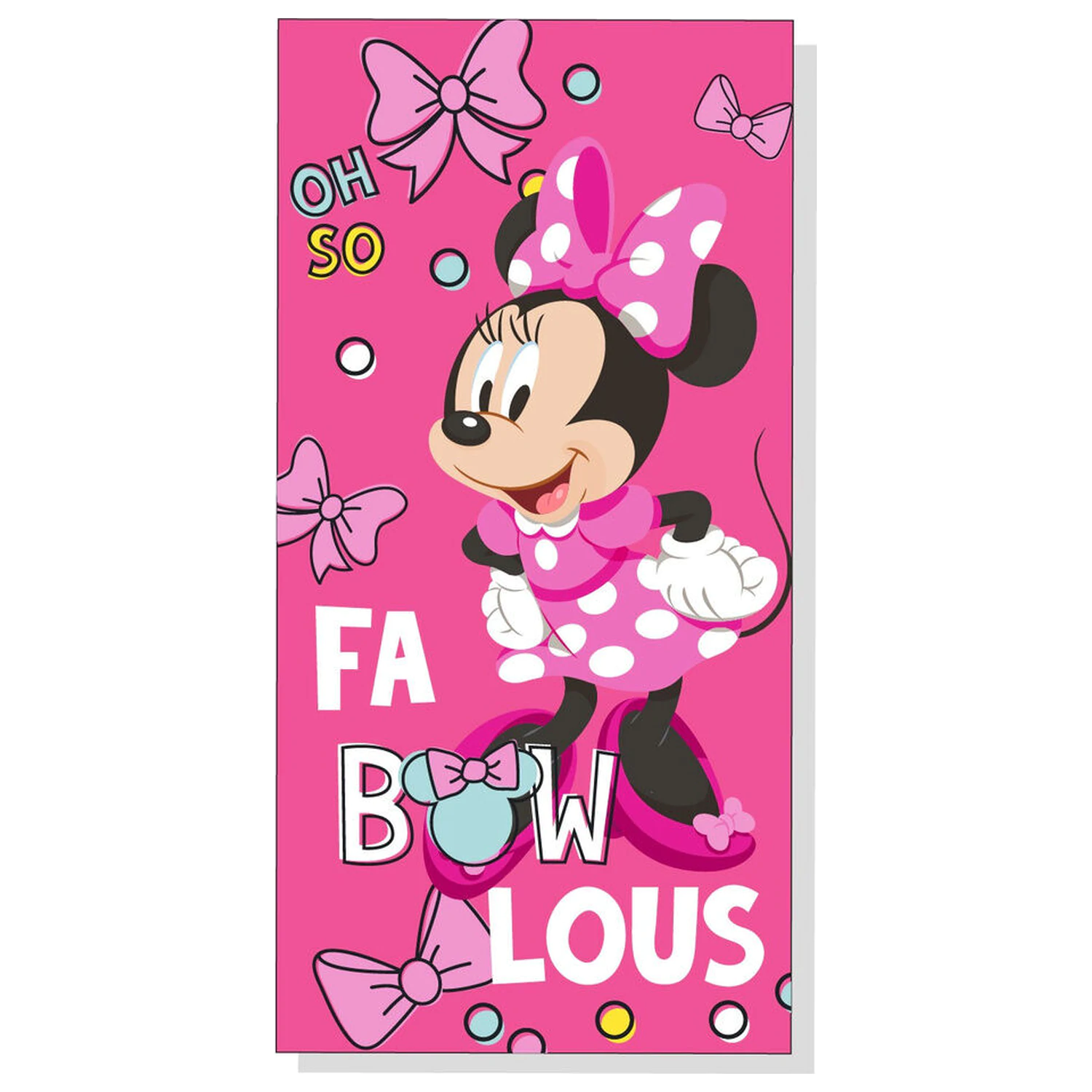 Disney Minnie mikroplátěná plážová osuška fotografii produktu