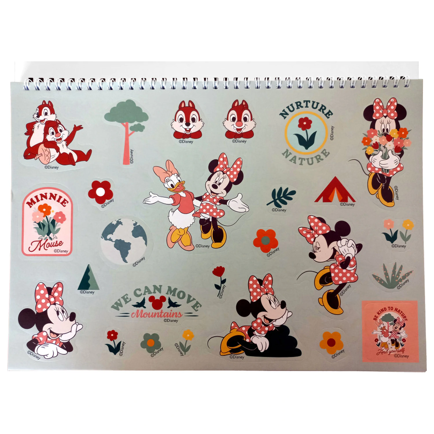 Disney Minnie Nomadic Spirit A4 spirálový skicář se 40 samolepkami fotografii produktu