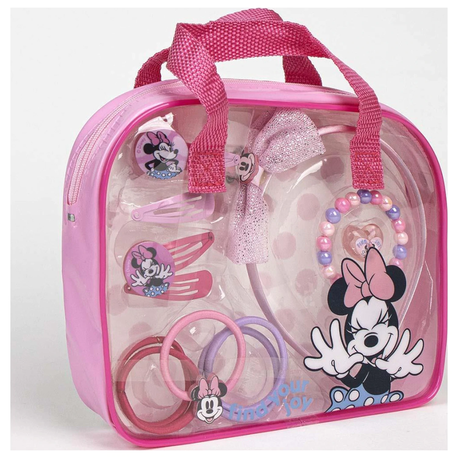 Disney Minnie Sada vlasových doplňků On-the-Go fotografii produktu