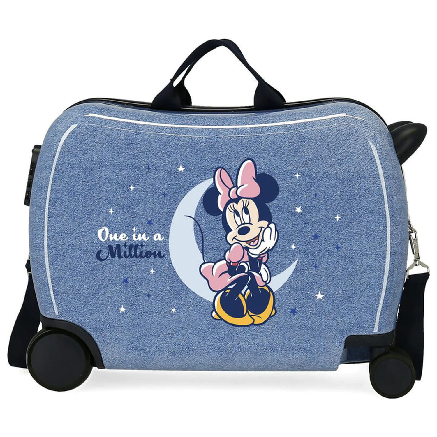 Disney Minnie One In A Million Denim ABS cestovní kufr na kolečkách 50cm fotografii produktu