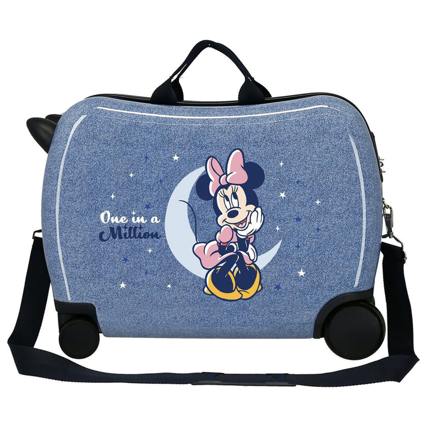 Disney Minnie One In A Million Denim ABS cestovní kufr na kolečkách 50cm fotografii produktu