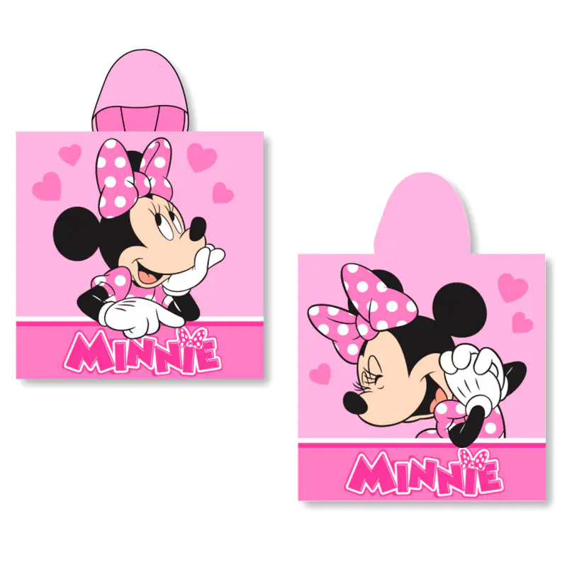 Disney Minnie bavlněné pončo osuška fotografii produktu