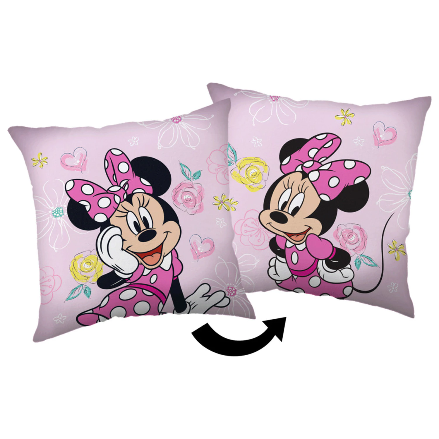 Disney Minnie Pink Bow Polštář, Dekorační polštář fotografii produktu
