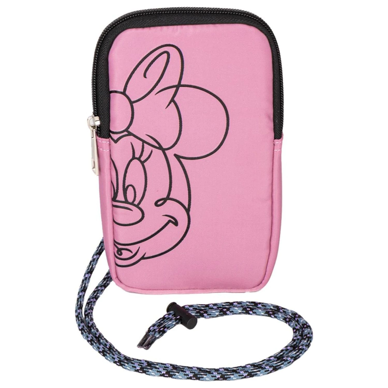 Disney Minnie Růžová taška na telefon s držákem 18 cm fotografii produktu