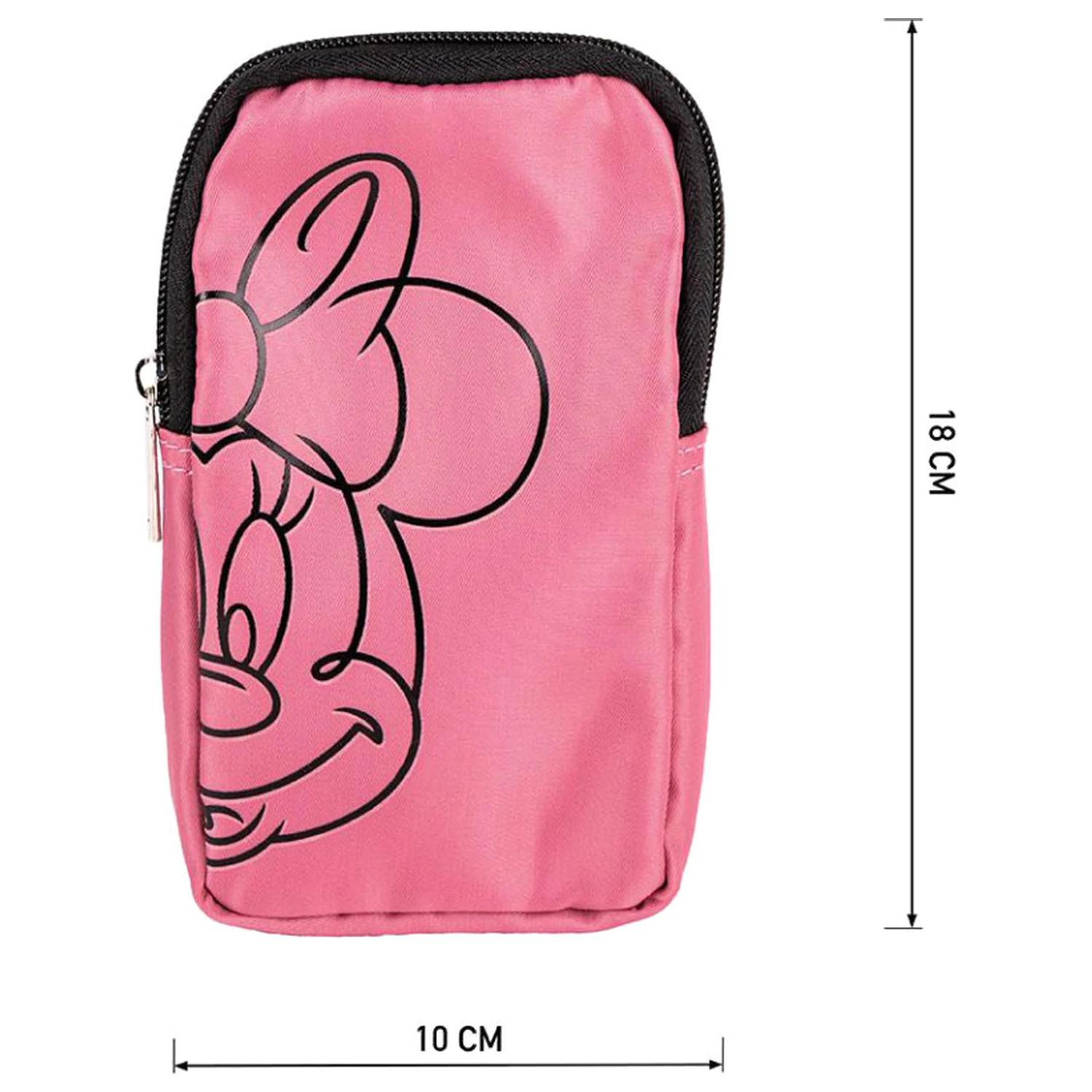Disney Minnie Růžová taška na telefon s držákem 18 cm fotografii produktu