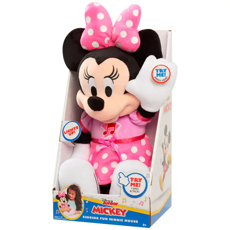 Disney Minnie zvuková plyšová hračka 30 cm fotografii produktu