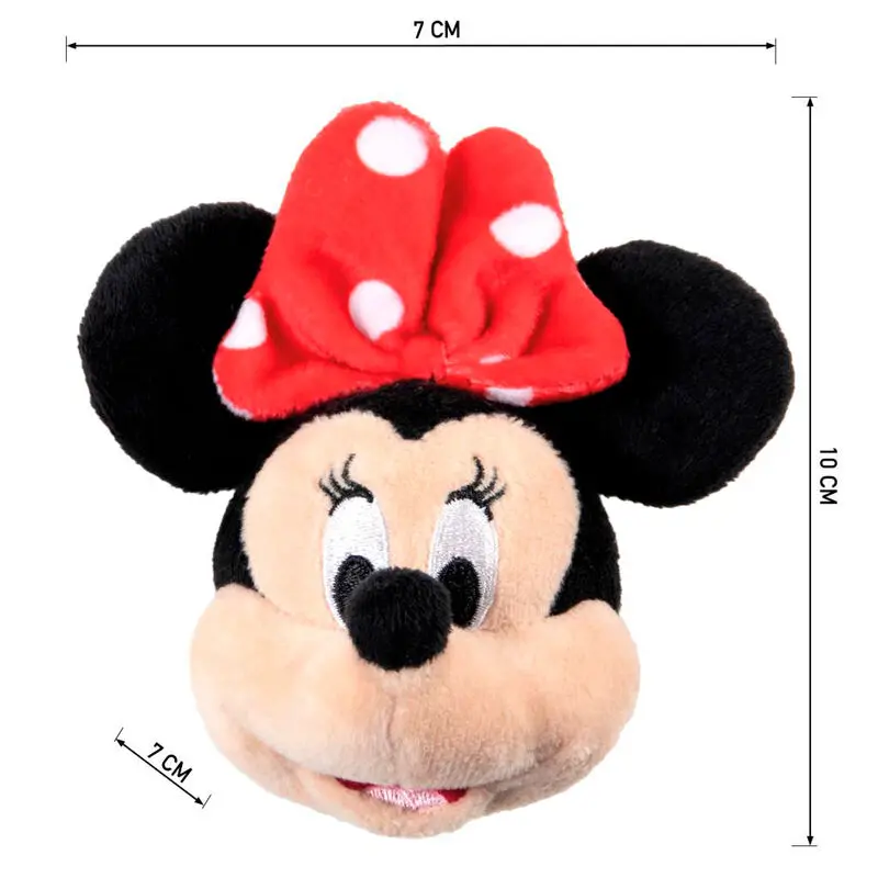 Disney Minnie plyšová klíčenka 11cm fotografii produktu