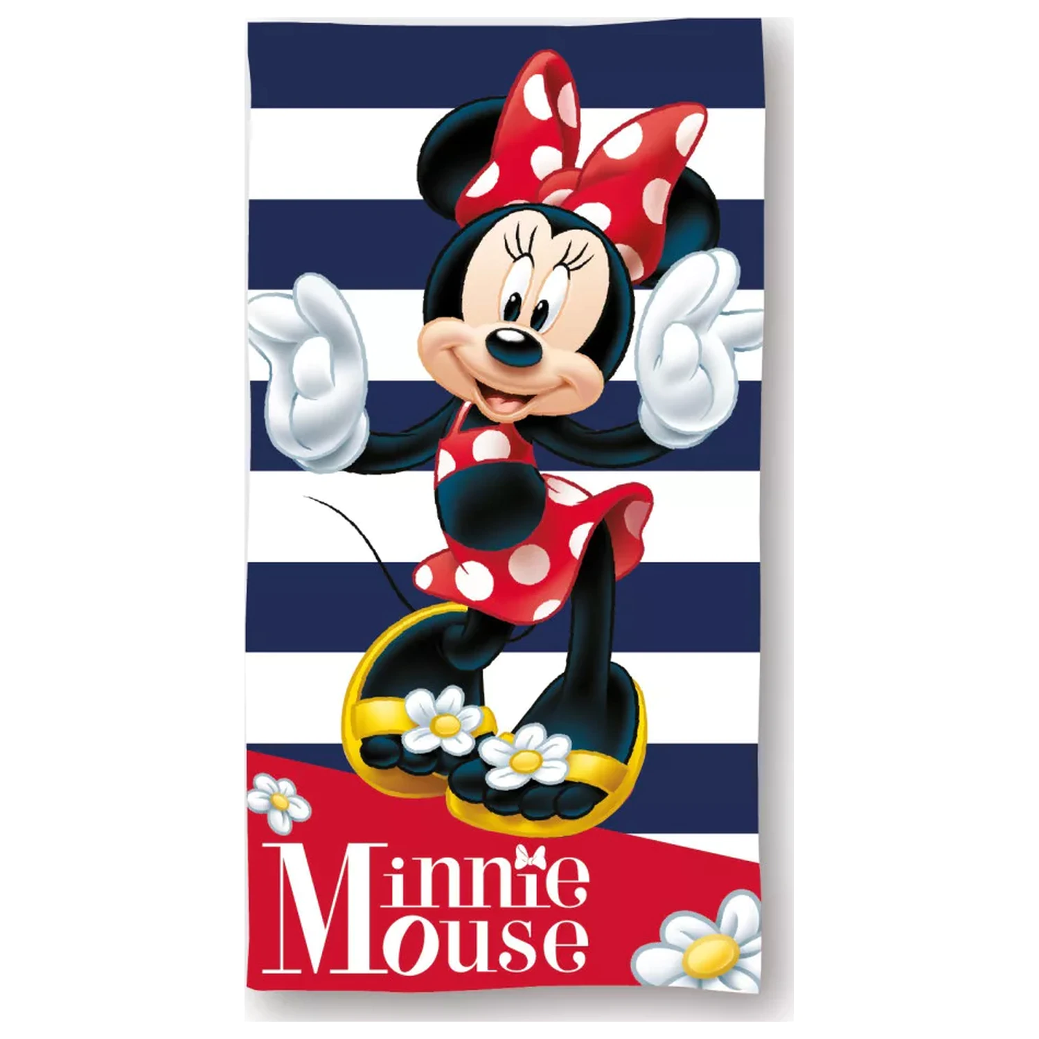 Disney Minnie Polka Style ručník 70x140cm fotografii produktu