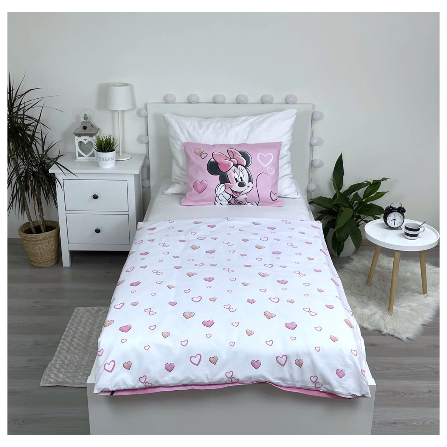 Disney Minnie Powder Pink Kids', Preschool povlak na peřinu fotografii produktu