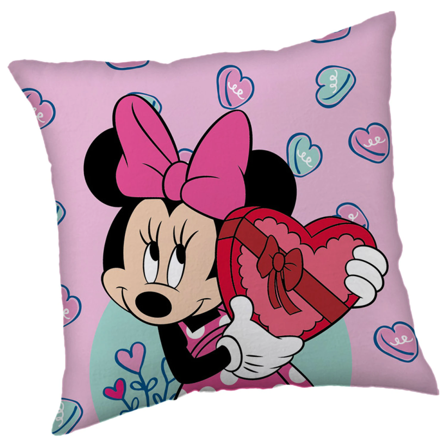 Disney Minnie fialový polštář fotografii produktu